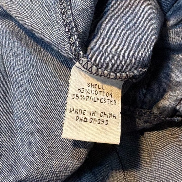 Navy Blue Embroidered Maxi Dress - Picture 6 of 10